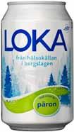 art.nr. 1211040. Loka krusbär/päron Best.nr. 51299, Lev.art.nr. 1213240. Loka vattenmelon/citron Best.nr. 7813, Lev.art.nr. 1215640.