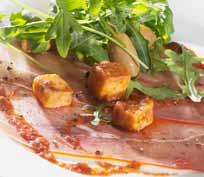 Finmald. Best.nr. 4483, Lev.art.nr. 10085. 105 00 Prosciutto, skivad 500 g/paket. Italiensk lufftorkad skinka. Best.nr. 4030 Lev.art.nr. 30161.