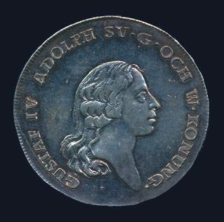1 varit monterad. Adolf Fredrik.