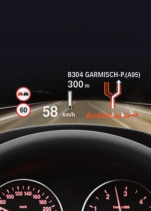 kontrollreglage idrive Touch, som extrautrustning med Real-Time Traffic Information