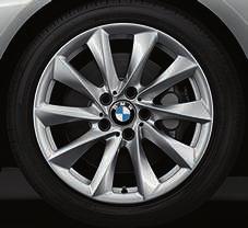 däck 225/45 R 18, bak  [ 09 ] 19" M lättmetallfälgar Dubbeleker 442, Bicolor Orbitgrå,
