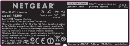 Det standardinställda SSID:t och nätverksnyckeln (lösenordet) har genererats unikt för varje enhet (som ett serienummer), för att skydda och maximera din trådlösa säkerhet.