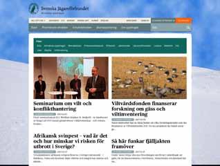 Hemsida Hemsidan är en av Svenska Jägareförbundets absolut viktigaste kanaler för att kommunicera och interagera med allmänhet och jägare.