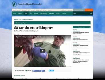 Jägareförbundet har även fört dialog med flera utländska jägarorganisationer och tagit en aktiv roll inom arbetet med ammunitionsbly inom den europeiska jägarfederationen FACE.