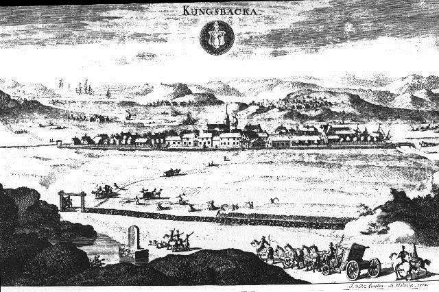 Kungsbacka lite historia Handelsplats redan på 1200-talet I kung Valdemars jordebog från 1231 finns två marknadsplatser i Kungsbacka omnämnda Tillhörde