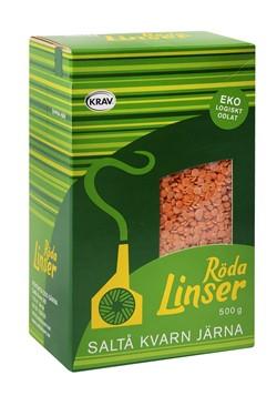 De är snabbkokta och behöver inte blötläggas före kokning. Röda linser kan användas i soppa och i grytor, men även patéer och biffar.