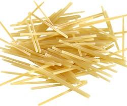 Produktgruppsindelning: 100710426377 / Kolonial/Speceri Pastaprodukter/Pastarätter Pasta, korta -- Spaghetti, korta Produktbeskrivning: Pasta med hög halt av kostfiber som ser ut som tradiotionell
