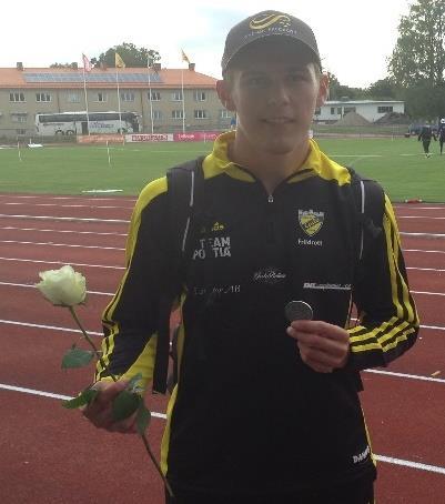 Siffran inom parentes förra året placering på listan 1.(1) Daniel Örevik VIF Gute har haft en lite trög inomhussäsong med en 10.e plats på 60m 7,28 och 6.e plats i längd 6,75 på JSM i Växjö.