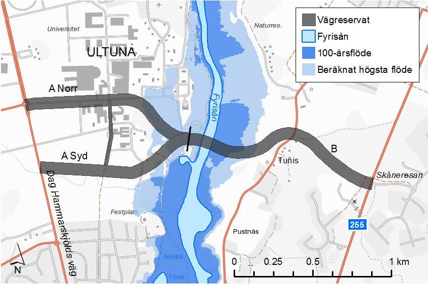 Nuläge och förutsättningar Uppsala har historiskt flera gånger drabbats av höga flöden och översvämningar.