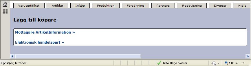 Senast uppdaterat: 15-05-06 Exder Coop ESAP 20.1 v1.5 Sida 15 av 45 Att det är obligatoriskt att lägga upp ett unikt standardartikelnummer (GTIN) för varje artikel.