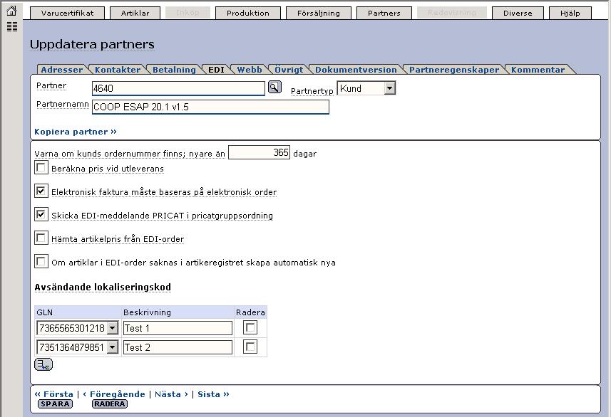 Senast uppdaterat: 15-05-06 Exder Coop ESAP 20.1 v1.