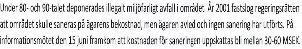 det redan befintliga området intill.