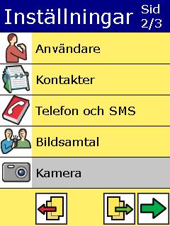 5 För att byta namn på ett foto trycker man på Ändra-knappen. Samma vy som i Namnge foto visas. (Ändra-knappen visas endast om det är inställt att man ska kunna namnge foto.