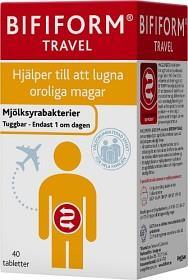 Bifiform Innehåller: 200 miljoner bakterier från två olika stammar. bland annat vitamin B 6 som bidrar till att minska trötthet och utmattning.