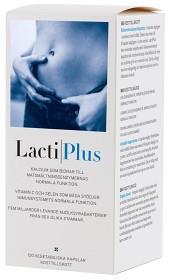 Probiotika: Lactiplus Lactobacillus rhamnosus Lactobacillus helveticus Lactococcus lactis Bifidobacterium longum Bifidobacterium lactis Bifidobacterium bifidum LactiPlus är en av Sveriges mest