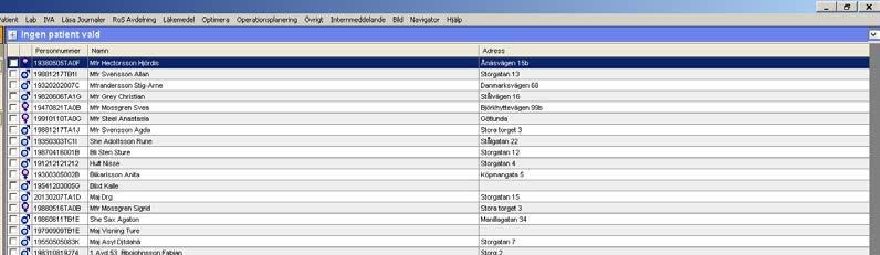 nyligen haft patienten aktuell i Klinisk Portal kan man gå via historiklistan.