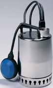. Dränkbara pumpar och länspumpar Grundfos grundvattenpumpar, KP p [kpa] 8 6 4 H [m] 9 8 7 6 5 4 KP 35 KP 25 KP 15 Unilift KP 5 Hz ISO 996 Annex A Av rostfritt stål för lätt förorenat grund- och