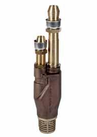 Ejektorpumpar Grundfos ejektorpumpar 3 x 4 V, 5 Hz Pumptyp kw Amp Ersätter Art nr: CR5-9 DW 1,5 1,85 CPE3-6 585 6 24 CR5-11 DW 2,2 2,65 CPE3-8 585 6 25 CR5-13 DW 2,2 3,9 CPE3-1 585 6 26 CR5-15 DW 2,2