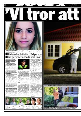 'Vi tror att det är Lisa' Aftonbladet. Publicerat i print 2015-06-13. Oskar Victor Stenquist Sebastian Hagberg Julia Wågenberg. - Forsbergorskar.forsberg@aftonbladet.se victor.stenquist@aftonbladet.