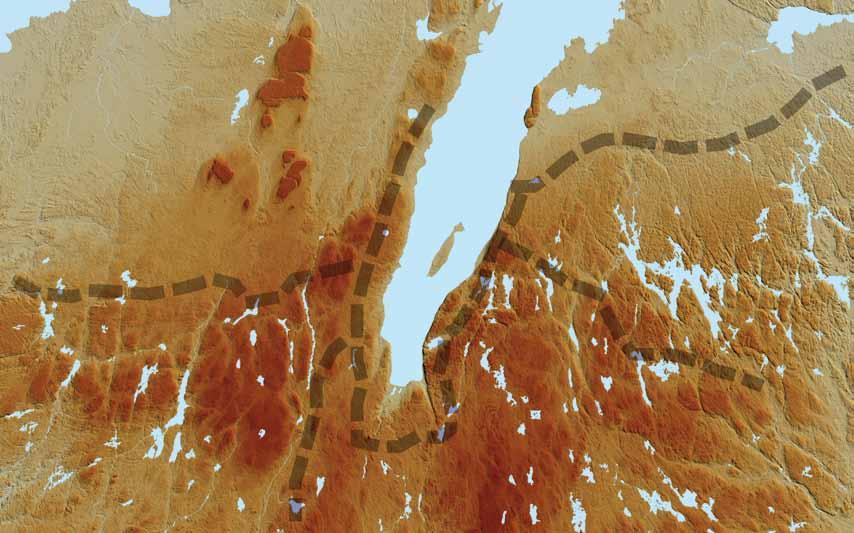 2 Landskapets övergripande karaktär 6 2 Landskapets övergripande karaktär Bakgrunden man sällan tänker på En höghastighetsbana mellan Stockholm och Göteborg är starkt kopplad till begreppet Sverige.
