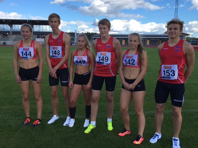 Sundsvalls Friidrott vann fem SM-medaljer under 2016.