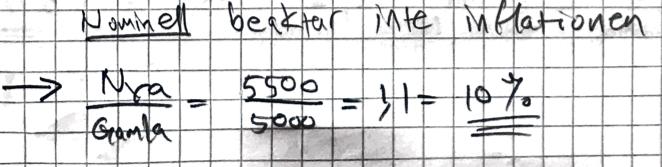 Din lön är 5000 år 2011 då KPI indexet är 102.