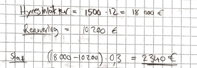 Kommunalskatten är 19 % och kyrkoskatten 1,25%.