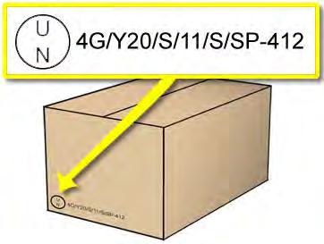 Förpackningsbestämmelser Det finns ett antal olika förpackningar att välja. Bäst är om man kan använda den förpackning som batteriet levererades i från tillverkaren, om den möjligheten finns.