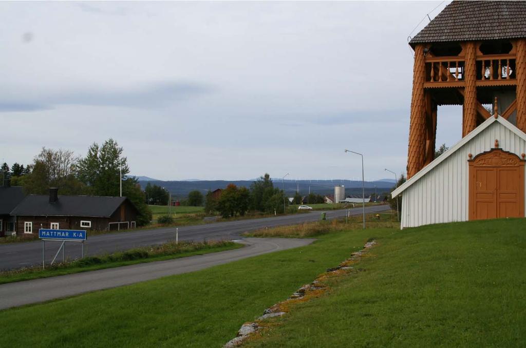 1. Mattmars kyrka 15 20 km till