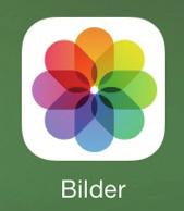 Hantera bilder Foton som tagits med kameran hamnar i appen Bilder. Fotona kan sorteras i olika album för den som önskar. Alla foton som tagits ligger kvar i albumet tills de raderas manuellt.