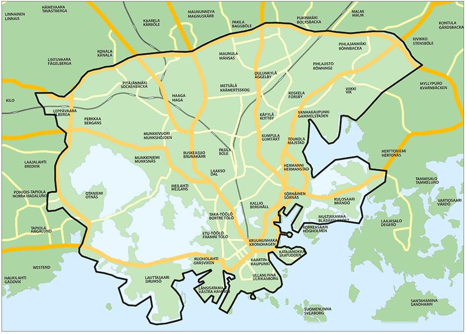 kollektivtrafikhuvudmannen HSL i Helsingfors i samarbete med företaget Ajelo.