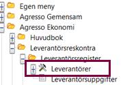 2017-04-05 61 / 80 7. Leverantörsreskontra Nya leverantörer läggs upp centralt av EA i UBW.