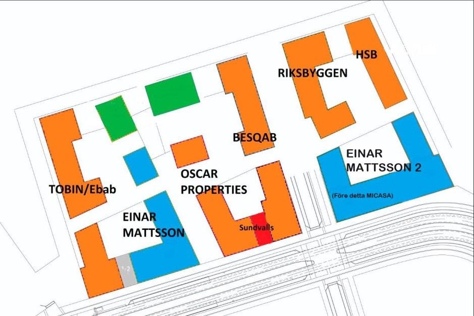 Sida 3 (5) Situationsplan etapp Brofästet Bakgrund Etapp Brofästet i