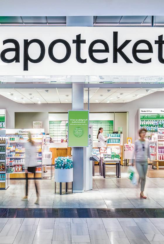 Lönsamhet Lönsamhet ger möjlighet att investera i bättre kunderbjudanden Långsiktig lönsamhet är en förutsättning för att Apoteket ska kunna fortsätta att vara en konkurrenskraftig apoteksaktör.