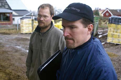 2 KRAVs årsredovisning 2007 Andreas Erlandsson, revisor på KRAVs dotterbolag Aranea Certifiering ute på revisionsbesök hos kund.