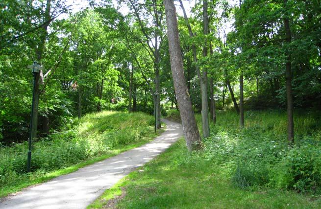 Analys Idag har parken i stor utsträckning fått växa igen. Framför allt sluttningen ner mot Ropsten upplevs som mörk och otrygg.