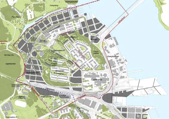 HJORTHAGEN Enligt det fördjupade programmet (stadsbyggnadskontoret) planeras det ca 000 bostäder blandat med lokaler och kommersiell verksamheter i Hjorthagenområdet.