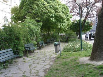 PLATS vid BIRGER JARLSGATAN () A 0 HÄGGEN Mål Bevara och utveckla nuvarande karaktär och värden till en attraktiv och blomstrande sittplats. Eriks Historik Platsen anlades på 0-talet.