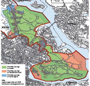 NORRA och SÖDRA DJURGÅRDEN Nationalstadsparken är unik för Stockholm. Ingen annan storstad kan visa upp ett sådant sammanhängande grönområde så nära stenstaden.