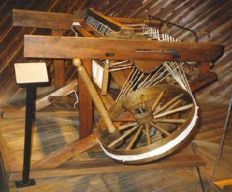 Spinning jenny Spinning Jenny revolutionerade produktionen av tråd då den lanserade 1764.