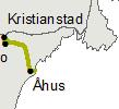 Kristianstad C - Åhus Risk Rinkaby-Åhus, km 40+203-46+163.