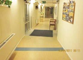 Man kan diskutera om en tvärgående markering är det bästa för att påvisa lutningen.
