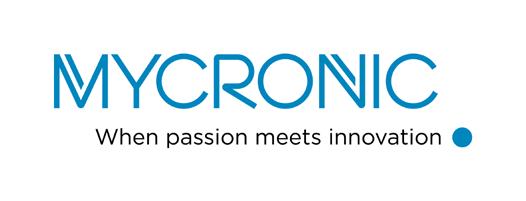 Mycronics huvudkontor ligger i Täby utanför Stockholm och koncernen har dotterbolag i Frankrike, Japan, Kina, Nederländerna,