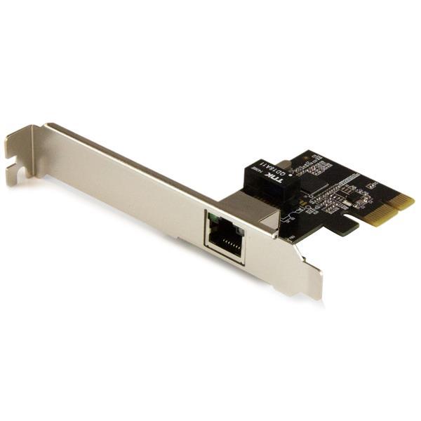 Gigabit Ethernet Nätverkskort med 1 port - PCI Express, Intel I210 NIC Product ID: ST1000SPEXI Förbättra din servers eller stationära dators prestanda och kapacitet genom att lägga till en Gigabit