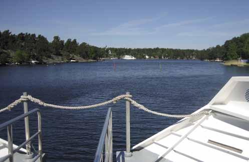 Båten m/s Nordan har renoverats under vintern och bland annat fått nya tystare och miljövänligare motorer.