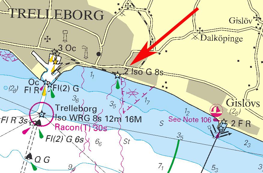 13 Nr 255 Sjöfartsverket Norrköping. Publ. 5 maj 2009 * 5593 (T) Sjökort/Chart: 7, 74, 81 Sverige. Södra Östersjön. Försvarsövning BALTOPS 2009.