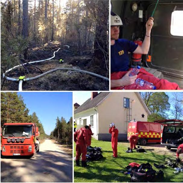 Skogsbranden på Gotland Fredagen den 6 maj startade en gräsbrand i Vänge på mellersta Gotland som sedermera kom att utvecklades till en omfattande skogsbrand.