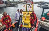 Namngivningar 2016 Foto: Mats Ryde Rescue Cecilia Bratt Klass: Gunnel Larson Placerad vid: RS Hasslö Datum för ceremoni: 11 juni Donator: