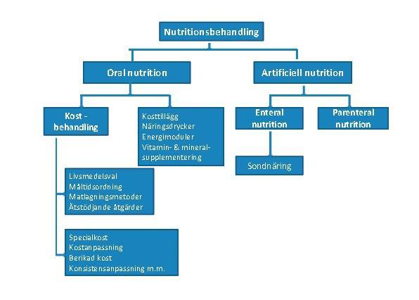 Sida 7 (13) Figur 1. Nutritionsbehandling. Källa: Näring för god vård och omsorg, Socialstyrelsen 2011. 6. Uppföljning Insatta åtgärder ska följas upp och utvärderas.