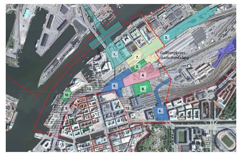 Ärendet Ärendet rör en detaljplan för området strax norr om stationsbyggnaden och säckbangården vid dagens centralstation som är ute på samråd från Byggnadsnämnden. Sista svarsdatum är 20 september.